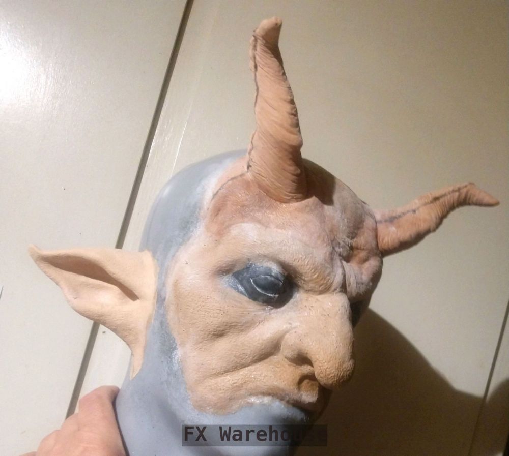 Foam Latex Demon Krampus Fantasy Horns