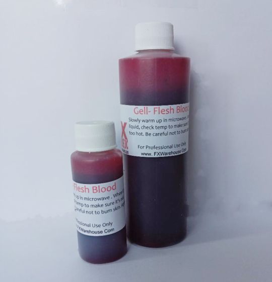 Gell-Flesh Gelatin Makeup Clear & Blood