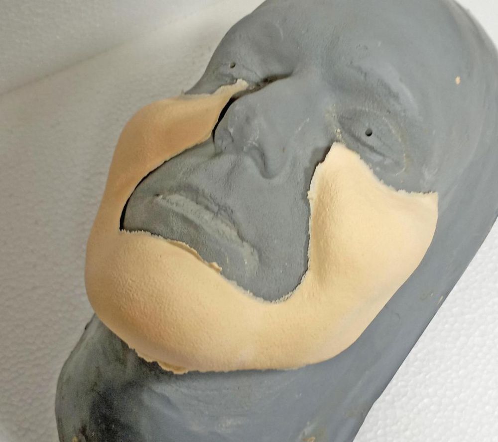 Shrek Super Hero Chin / Cheek Foam Latex Prosthetic