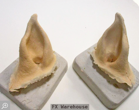 Doe Orc Fantasy Ear Tips Foam Latex Prosthetics