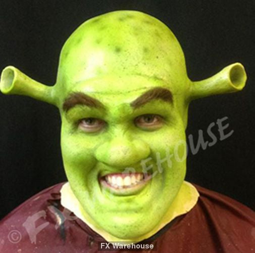 Ogre use for  Shrek Face Foam Latex Prosthetic by MWA