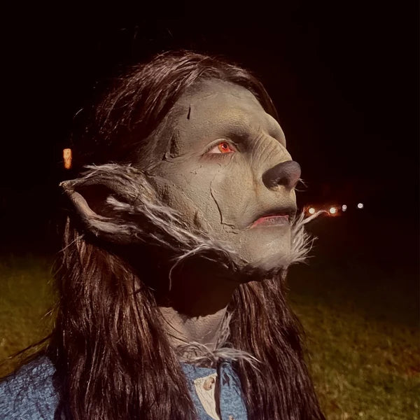 Wolfman / Werewolf Foam Latex Nose & Brow Prosthetic