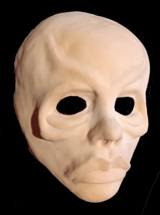 Twilight Zone Inspired  1/2 Latex  Mask Sad Lady with Big Lips